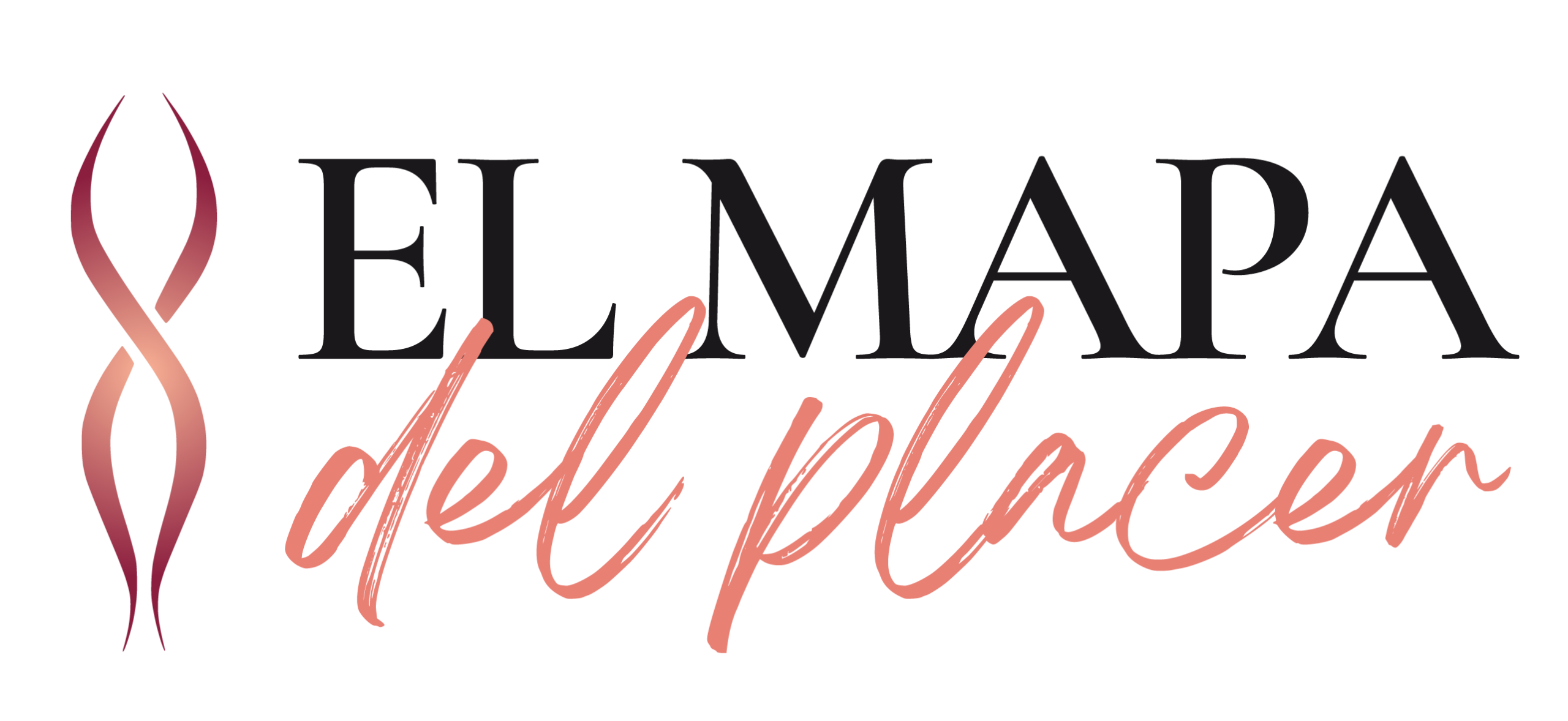 Logotipo El Mapa del Placer-negro y color